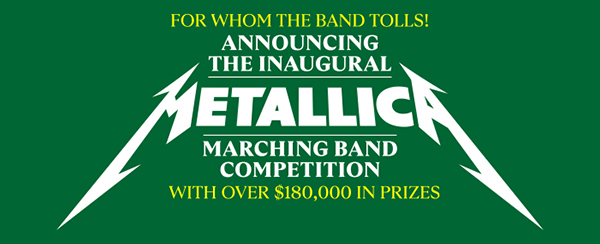 Metallica For Whom The Band Tolls Marching Band Competition