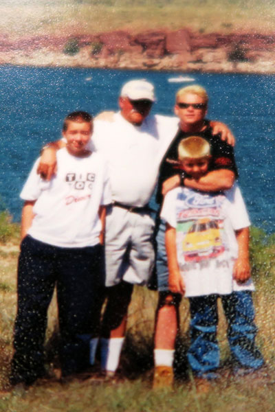 Jerry, Greg and Grandsons