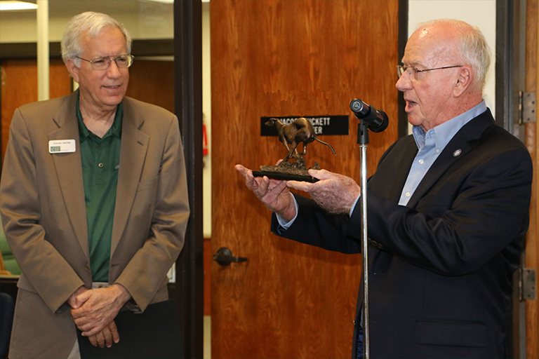 President Gamble Honored with Retirement Reception at ENMU-Roswell