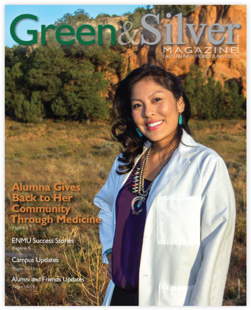 Cover of Green & Silver Magazine for 2014 May