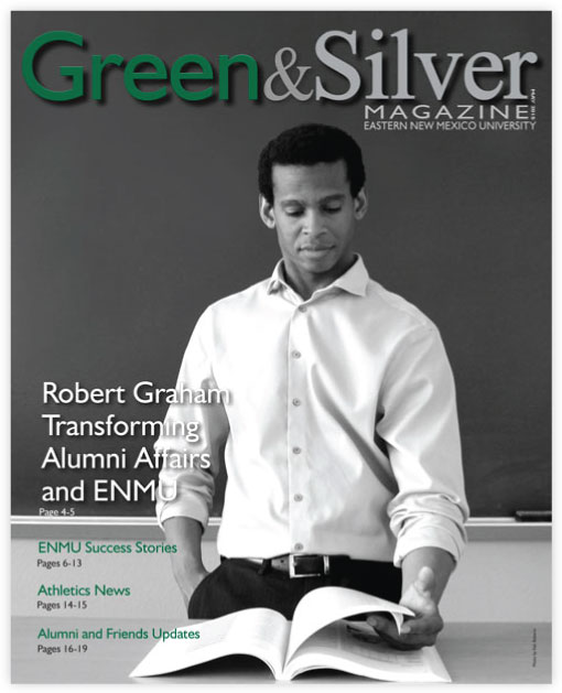 Cover of Green & Silver Magazine for 2015 May