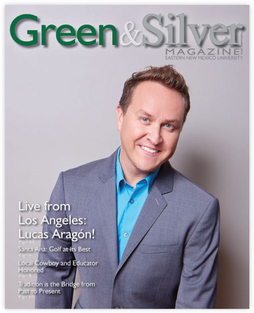 Cover of Green & Silver Magazine for 2016 Feb