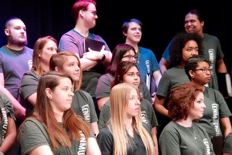 Students from the ENMU Choirs.