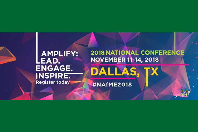 The 2018 NAfME National Conference will feature a performance by the ENMU Chamber Singers.