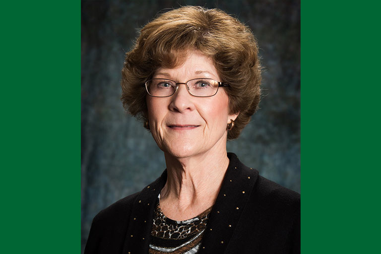 ﻿Deborah Bentley, executive secretary to the president and the Board of Regents, discusses her time at ENMU.