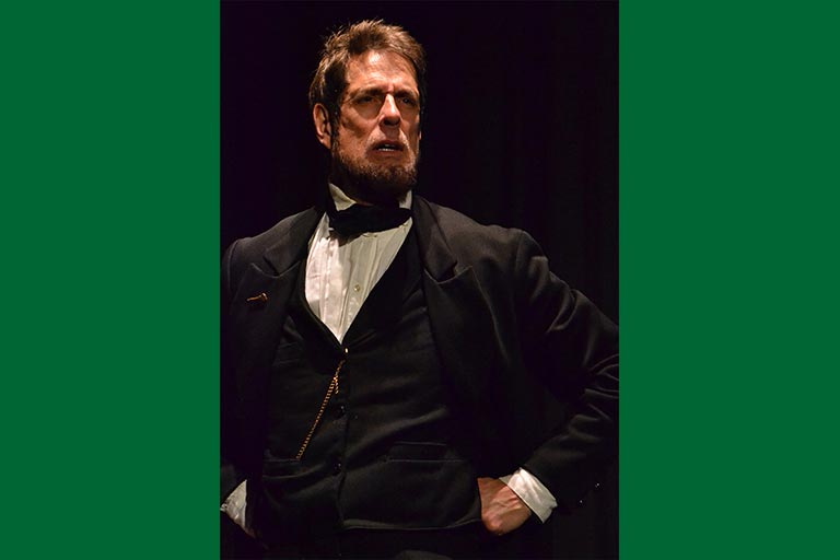 Patrick McCreary as Abraham Lincoln