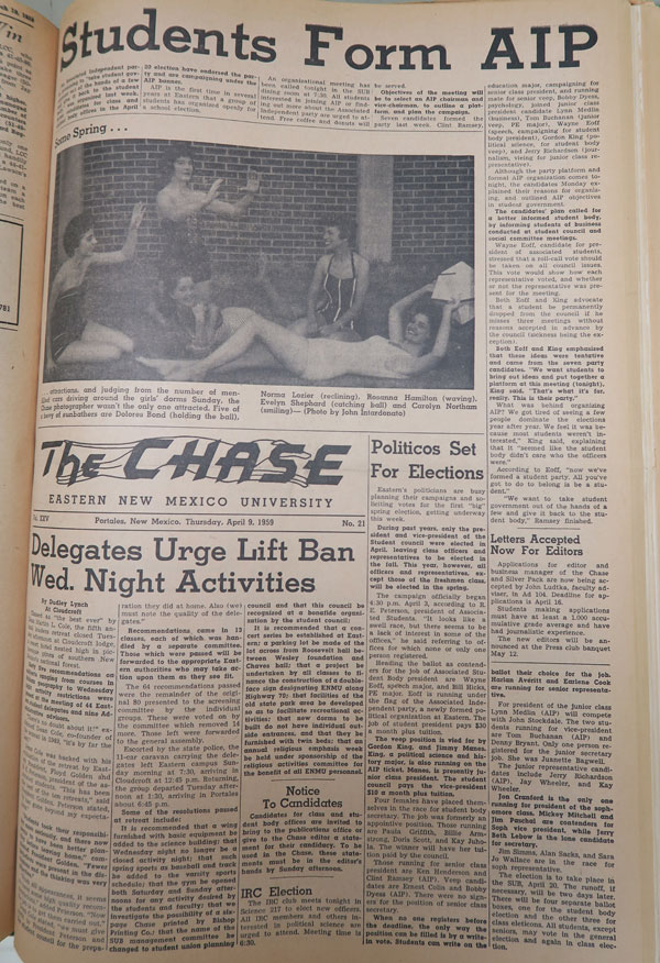 Flashback Friday Chase April 9 1959