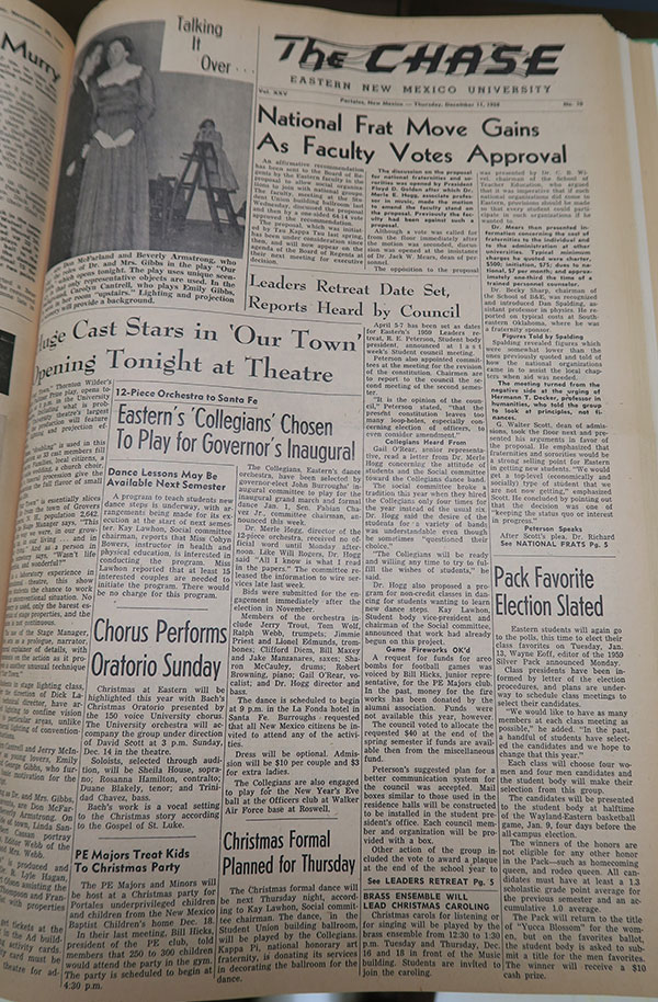 Flashback Friday Chase Front Page Dec. 11 1958