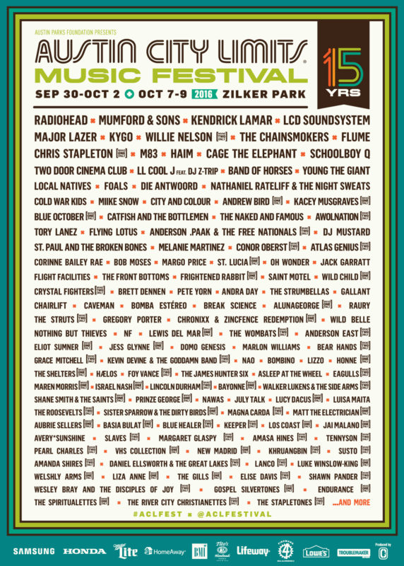 The Coop Scoop: ACL Music Festival Lineup Breakdown
