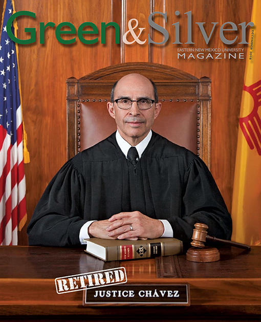 green silver magazine cover december 2018 1
