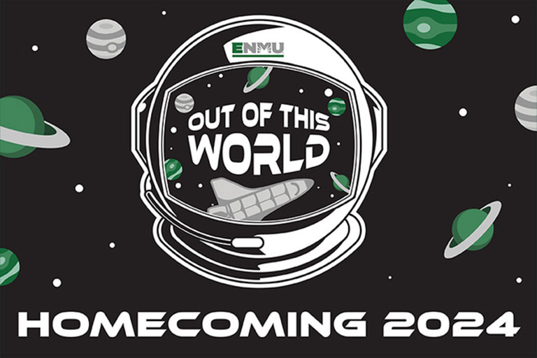 homecoming save the date graphic