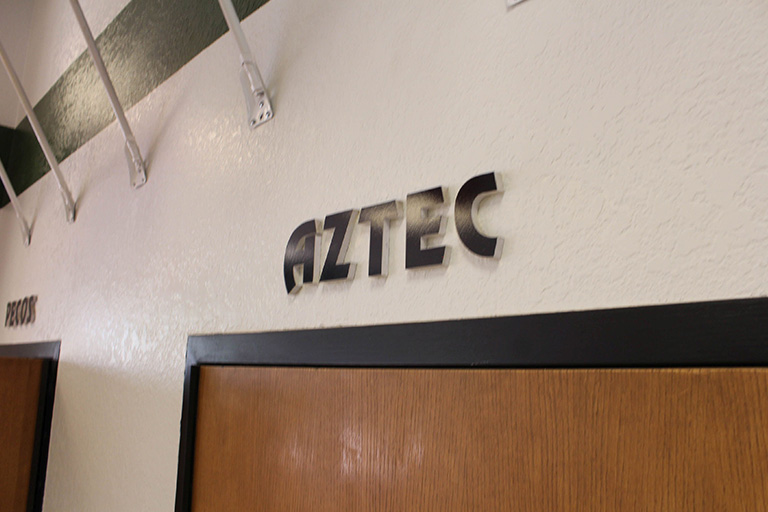 aztec room entrance