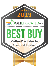 #8 of 99 Most Affordable Criminal Justice Bachelor's Degrees Online 2019