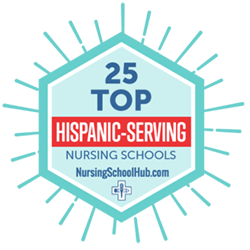 #23 of 25 Hispanic Serving Nursing Schools for 2020