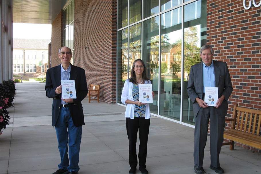 Dr. Manuel Varela, Ann Varela and Dr. Michael Shaughnessy.