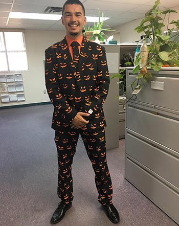 andrew halloween suit