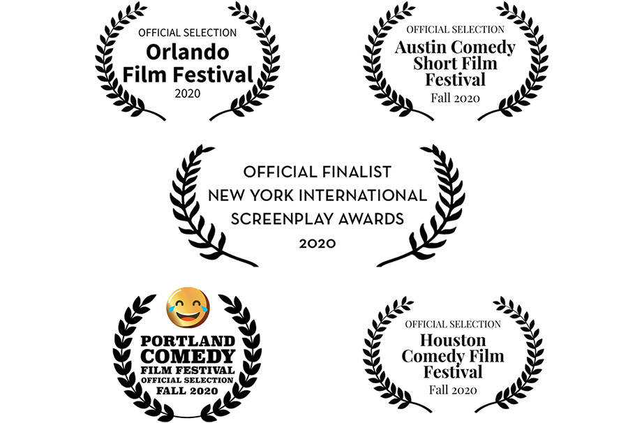 The five festivals where Benjamin Pierce’s pilot script has been accepted.