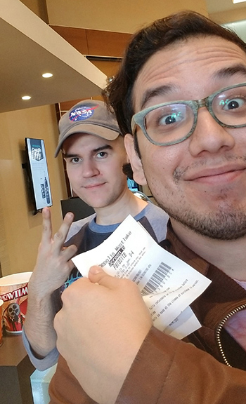 benjamin pierce with tickets