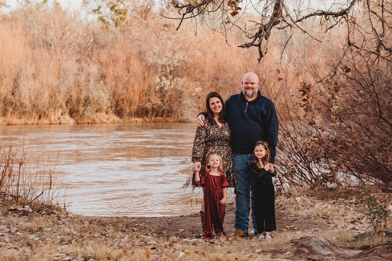 Frances Fuller with Family
