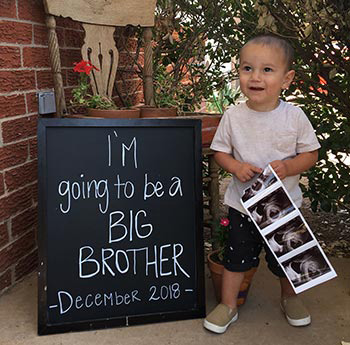 kourtney son announcement