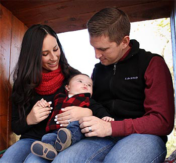 kristen ferguson with family