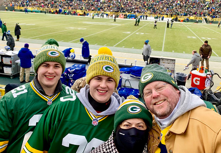 nate williams at lambeau