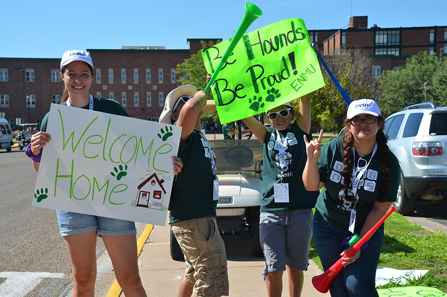 Students at Dawg Days