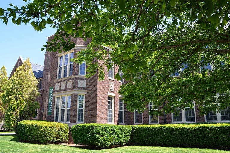 Front of the Administration Building