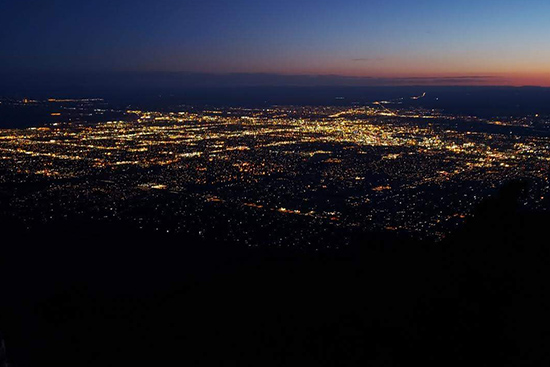 sandias city view night