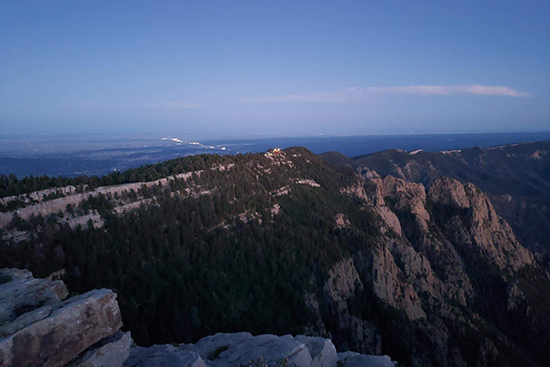 sandias peak