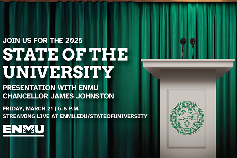 State of the University Postcard Design