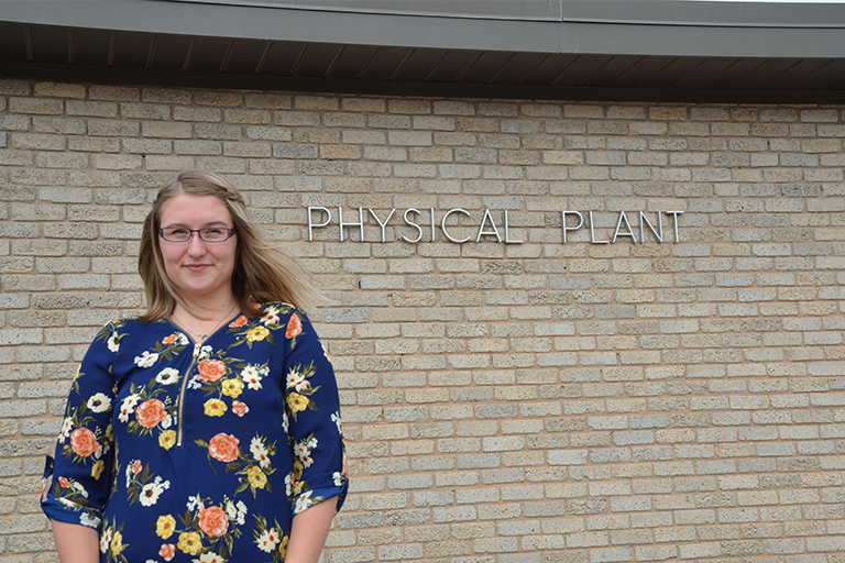 Physical Plant Administrative Assistant Enjoys Friendly Atmosphere At Enmu