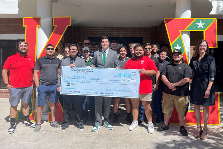 Kappa Sigma Fraternity Donates to Eastern New Mexico University Foundation and the National Sigma Military Hero's Campaign