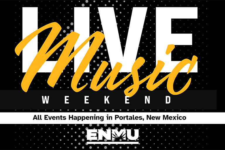 Live Music Weekend poster