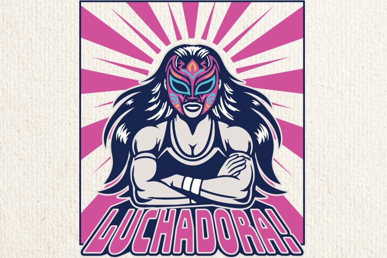 Luchadora poster