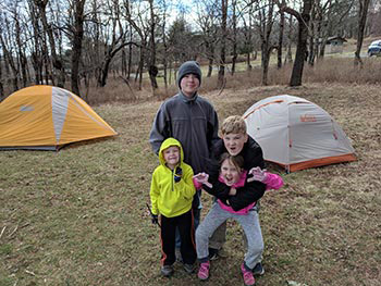 matthew grawrock children camping