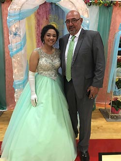 Robert Armijo with daughter Harley