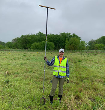 sam bomkamp deep auger testing