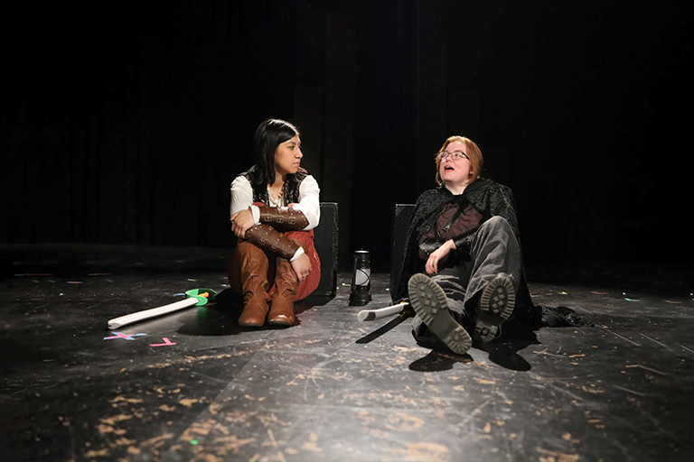 ENMU theatre students at new works festival