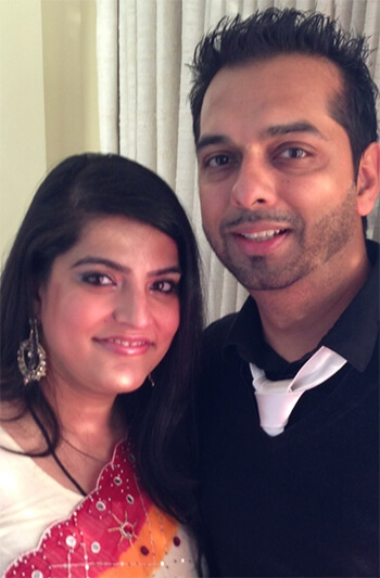 achal bhatt with wife photo 2