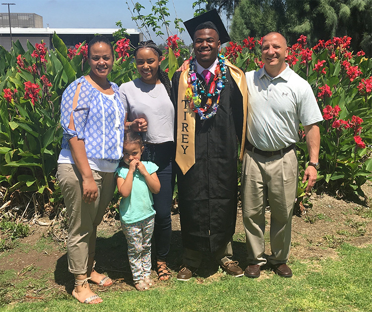 david tirey with family