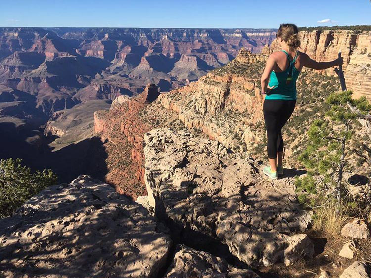 klaudia at grand canyon