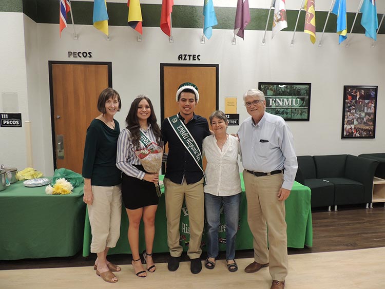 Reina and Rey with judges