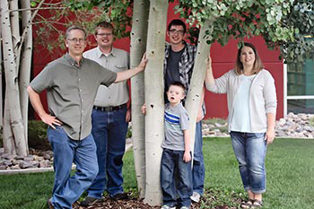 sean with family