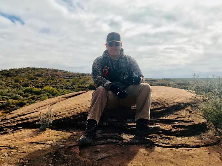 Victor Ordonez outdoors