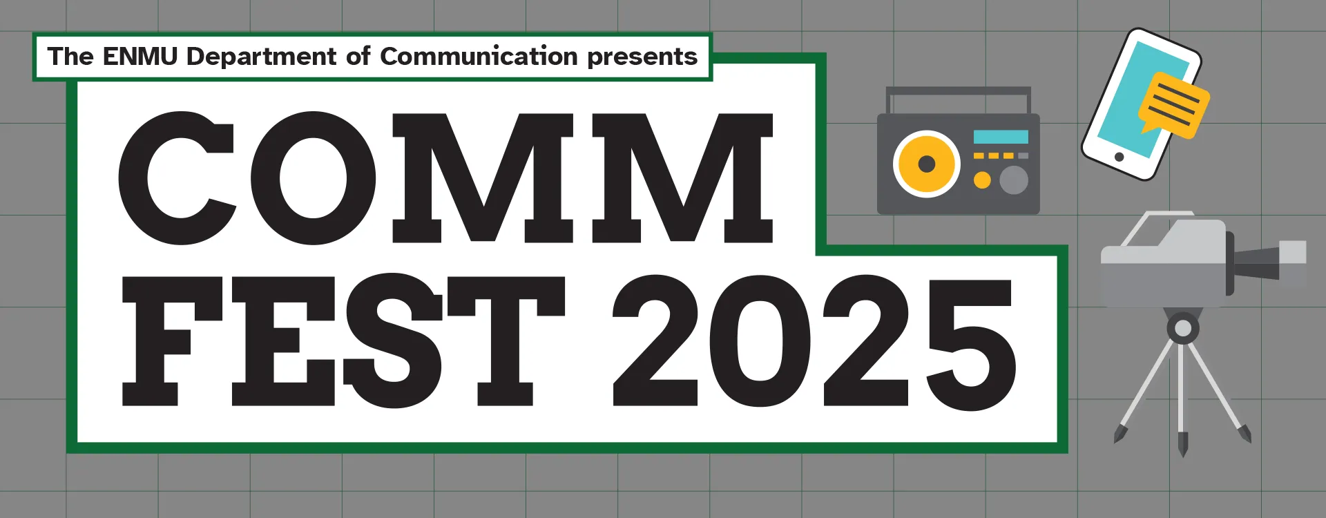 comm fest 25 banner