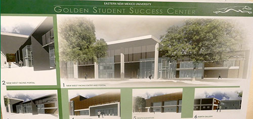 Artist Rendering of ENMU Golden Student Success Center