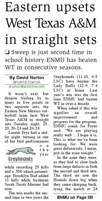 volleyball west texas page 1