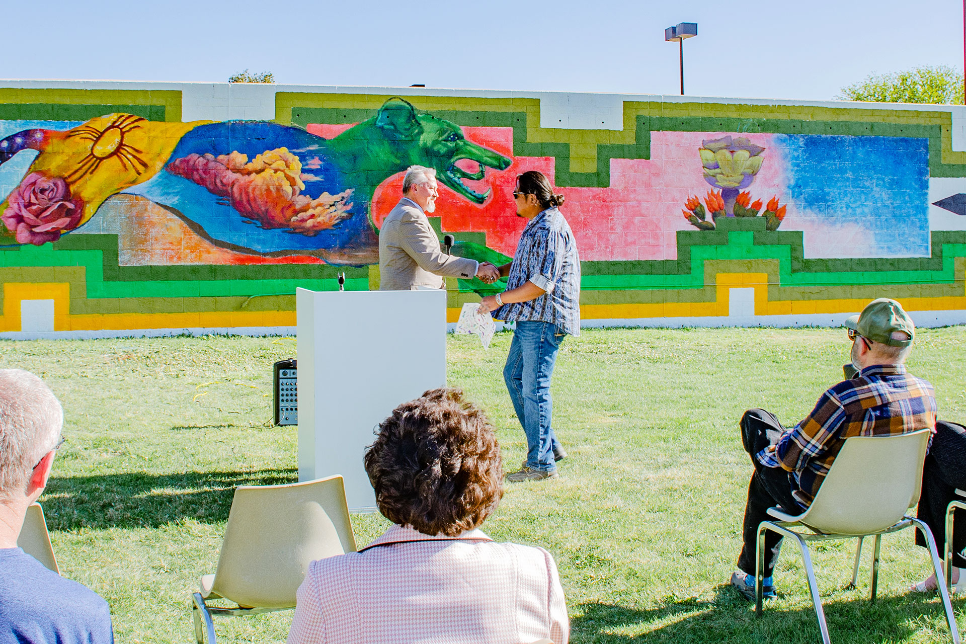 Answering the Call Mural Event, 2025