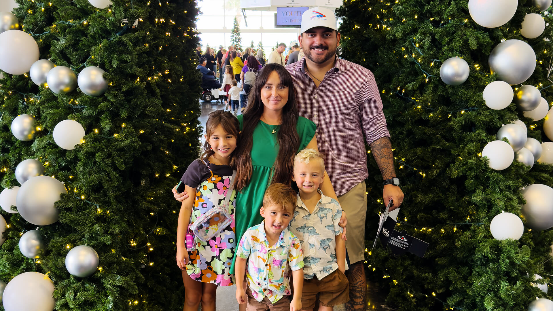 Marcelino Vega and his family